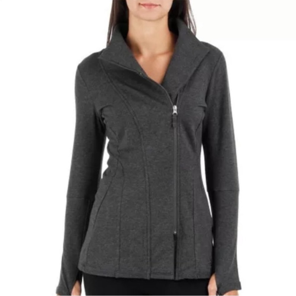 THE NORTH FACE Wrapture Yoga Wrap Jacket Dark Gray Size Medium